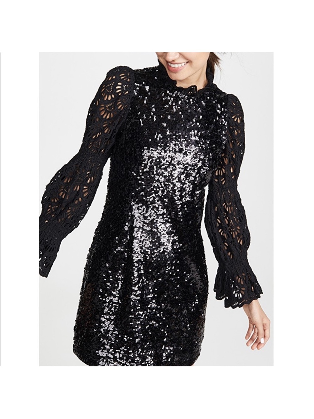 NWT sea new york Black Mini Dress size 8